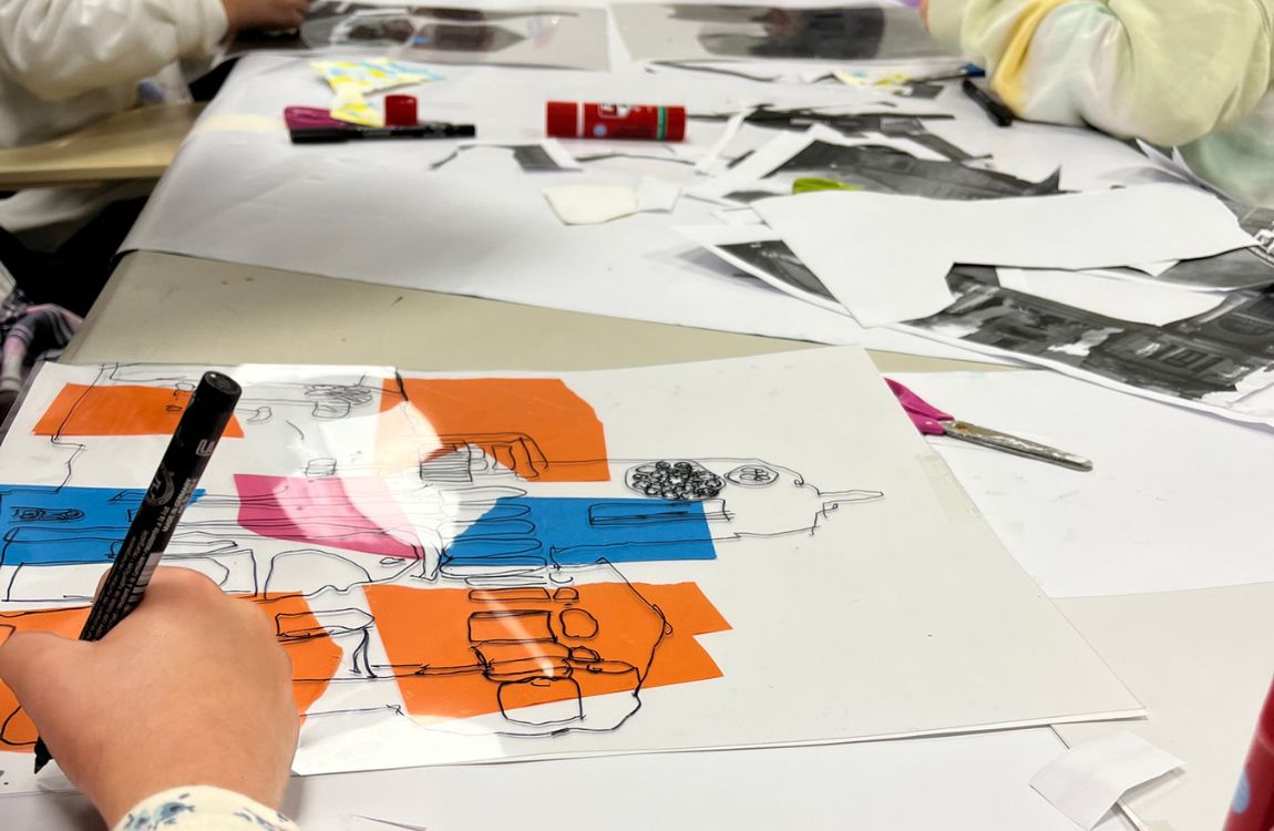 Vivir en la Asturias medieval, taller infantil de Pintar-Pintar