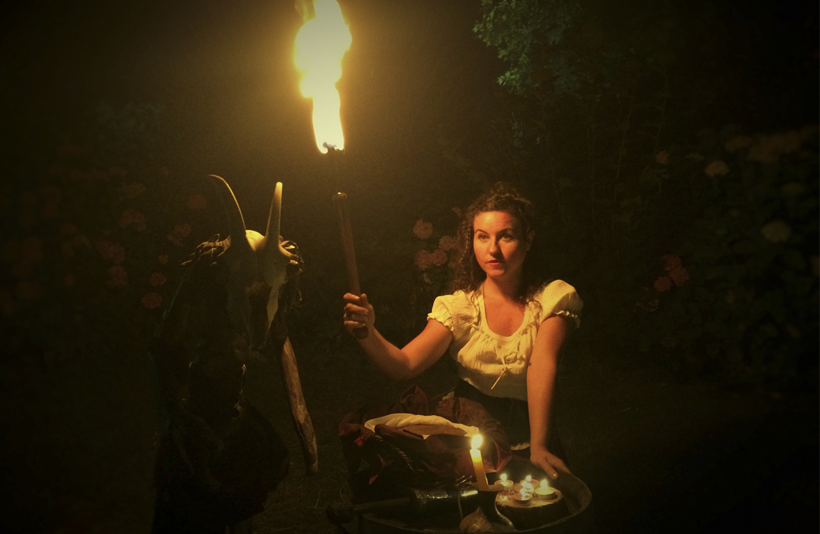 Brigit, diosa celta del fuego de Hipnótica Circo Teatro