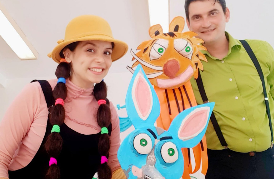 Los cuentos del conejo listo y el tigre de dos bigotes de Grupo de Teatro Los Pintores