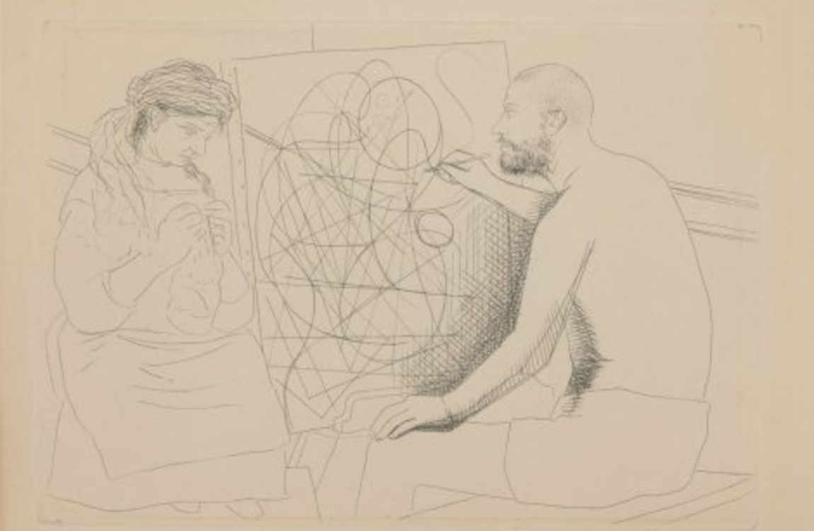 Un país súperpoblado. Estampas de Picasso