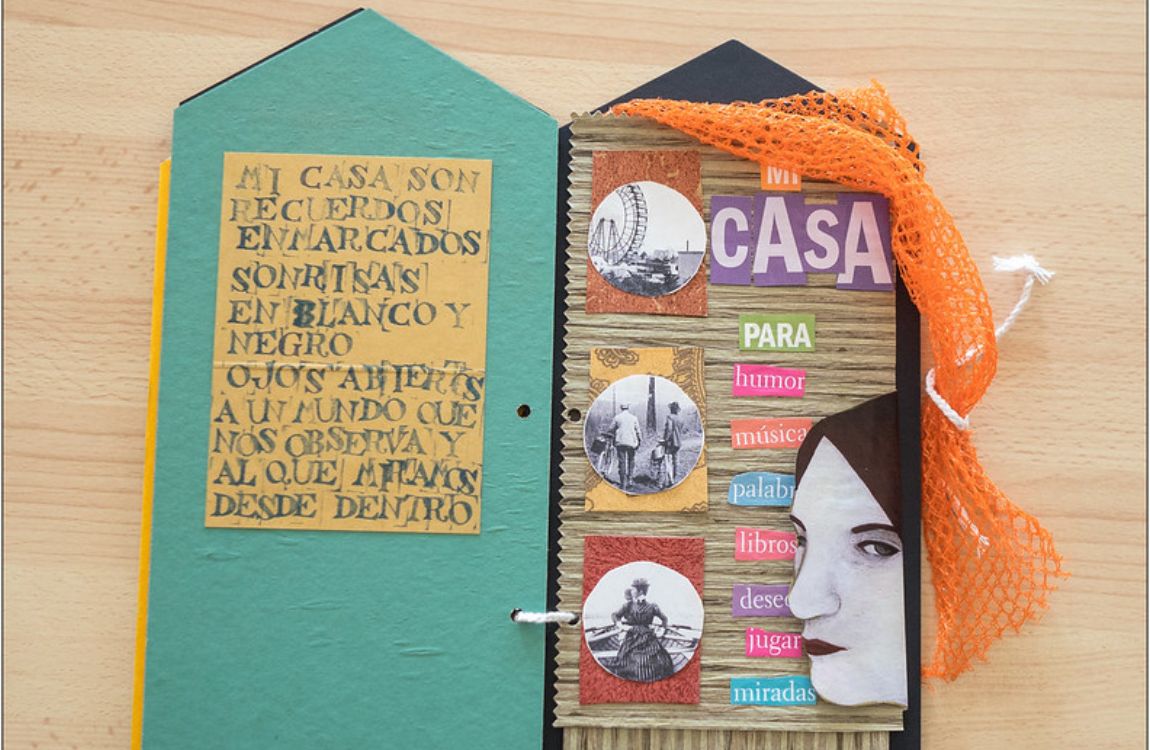 Cartoneras: un taller de creación colectiva de libros con materiales reciclados de Lara Meana