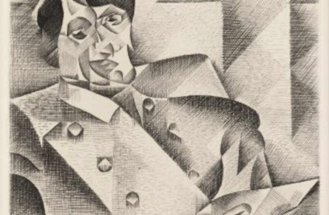 Retrato de Picasso de Juan Gris