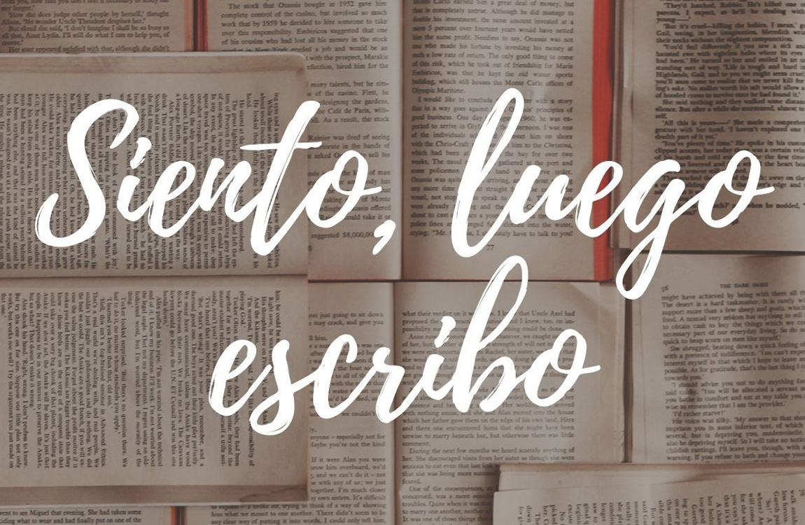 Siento, luego escribo de Ana María Lamela
