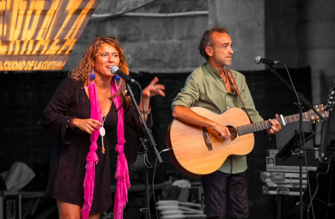 Jorge Colsa y Gema Bravo. Será por canciones & Arte Fusión