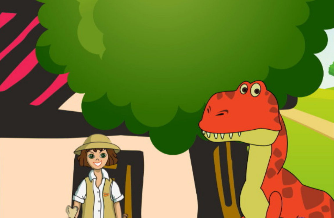 Cuentacuentos con los dinosaurios del MUJA
