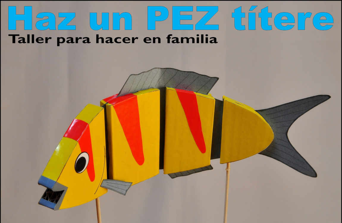 Haz un pez títere